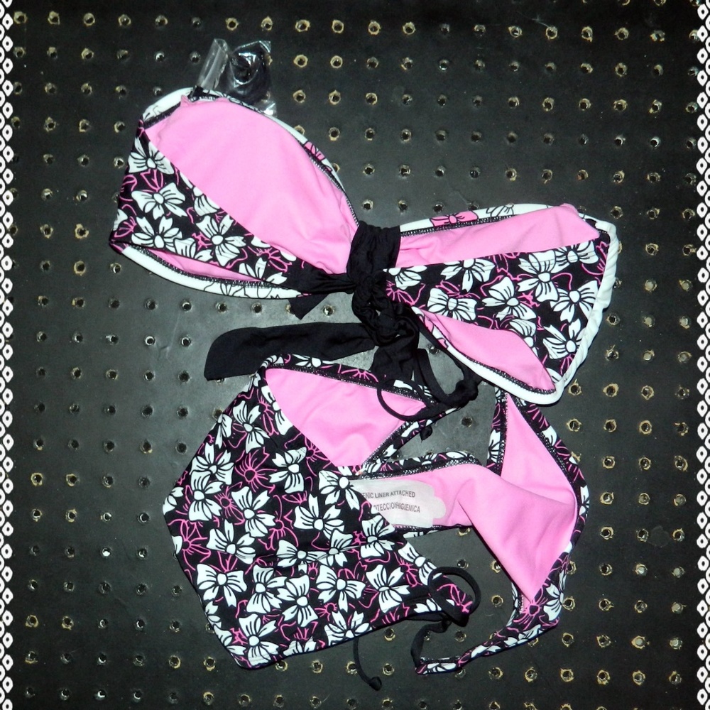 XHILARATION Bandeau Bikini Swim Suit NEW!! - Picture 3 of 3
